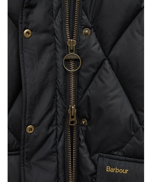 Barbour（バブアー）の「Yasminキルティング ダウン ジャケット（レディース）（ダウンジャケット/コート・レディース・ベージュ/ブラック・8/10）」の12枚目の写真