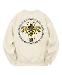 KMC0045 バンブルビー 裏起毛 スウェット - クリーム