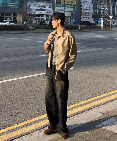 KICHUL（キチョル）の「Minimal crop jacket (beige)（その他アウター・メンズ・その他・SMALL/MEDIUM/LARGE）」の4枚目の写真