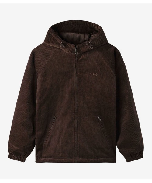A.P.C.(アーペーセー)の「VELOURS COTELE PROFOND(その他アウター・メンズ・ブラウン/ネイビー・XS/S/M/L)」の1枚目の写真
