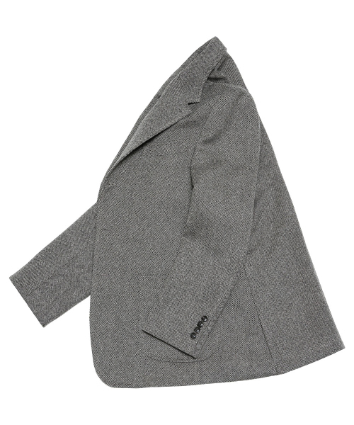 sortie(ソルティ)の「412 Homespun Wool Sports Jacket (Gray)(テーラードジャケット・メンズ・その他・MEDIUM/LARGE/X-LARGE)」の4枚目の写真