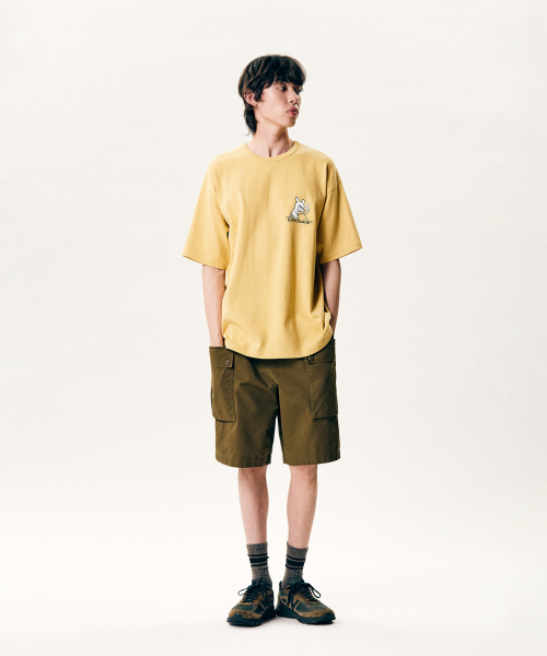 ESPIONAGE(エスピオナジ)の「Smoking Rat(Peeing) Heavyweight Tee Vintage Yellow(Tシャツ/カットソー・レディース・その他・MEDIUM/LARGE/X-LARGE)」の10枚目の写真