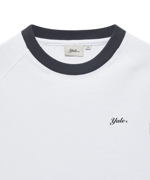 YALE(イェール)の「スネルロゴテーピングTシャツ_ホワイト(Tシャツ/カットソー・レディース・その他・MEDIUM/SMALL)」の4枚目の写真