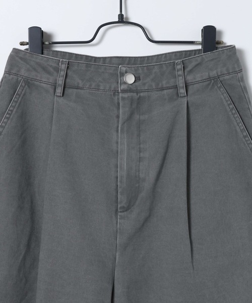 JEANASIS（ジーナシス）の「【25quee】ロゴプリントチノジョーツ/629965（チノパンツ・レディース・ブラック/ベージュ・FREE）」の4枚目の写真