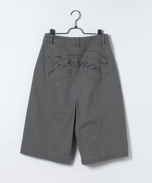 JEANASIS（ジーナシス）の「【25quee】ロゴプリントチノジョーツ/629965（チノパンツ・レディース・ブラック/ベージュ・FREE）」の3枚目の写真