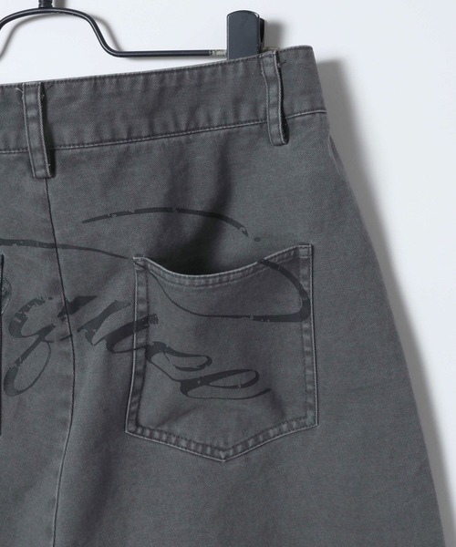 JEANASIS（ジーナシス）の「【25quee】ロゴプリントチノジョーツ/629965（チノパンツ・レディース・ブラック/ベージュ・FREE）」の9枚目の写真