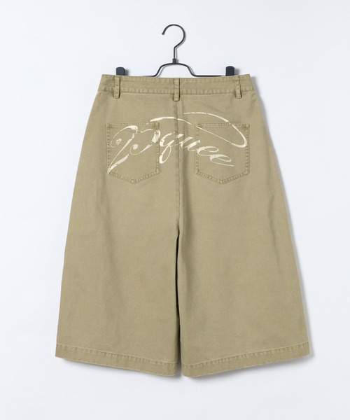 JEANASIS（ジーナシス）の「【25quee】ロゴプリントチノジョーツ/629965（チノパンツ・レディース・ブラック/ベージュ・FREE）」の10枚目の写真