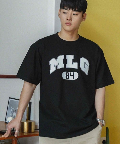 THE MILE（ザマイル）の「[リファーブ]MLG 84 GARMENTS クルー [ブラック]（Tシャツ/カットソー・メンズ・その他・LARGE/MEDIUM/SMALL/X-LARGE/X-SMALL）」の2枚目の写真