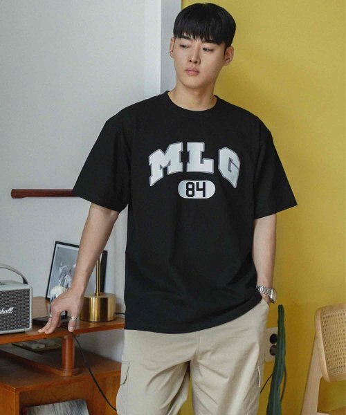 THE MILE（ザマイル）の「[リファーブ]MLG 84 GARMENTS クルー [ブラック]（Tシャツ/カットソー・メンズ・その他・LARGE/MEDIUM/SMALL/X-LARGE/X-SMALL）」の4枚目の写真
