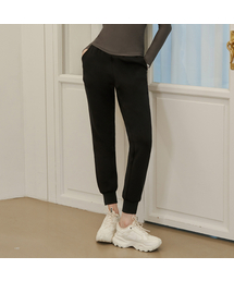 SKULLPIG（スカルピグ）の「[SWP24077-01] ヒートアップ裏起毛ジョガーパンツブラック（スウェットパンツ）」