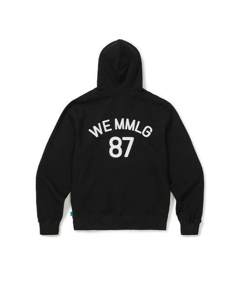 MMLG（エムエムエルジー）の「[Mmlg] WE HOOD ZIPUP (EVERY BLACK)（パーカー・レディース・その他・SMALL/MEDIUM/LARGE/X-LARGE）」の2枚目の写真