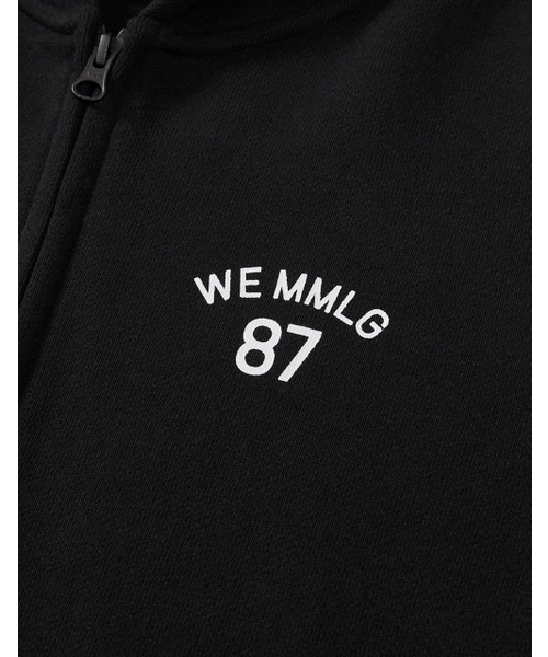 MMLG（エムエムエルジー）の「[Mmlg] WE HOOD ZIPUP (EVERY BLACK)（パーカー・レディース・その他・SMALL/MEDIUM/LARGE/X-LARGE）」の4枚目の写真