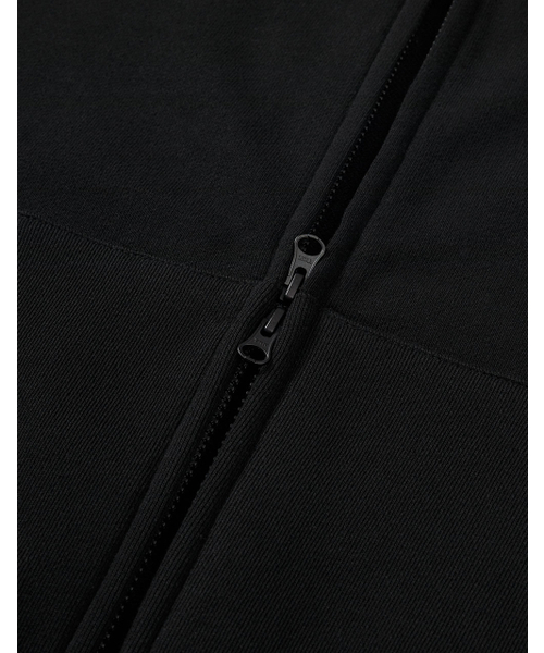 MMLG（エムエムエルジー）の「[Mmlg] WE HOOD ZIPUP (EVERY BLACK)（パーカー・レディース・その他・SMALL/MEDIUM/LARGE/X-LARGE）」の6枚目の写真