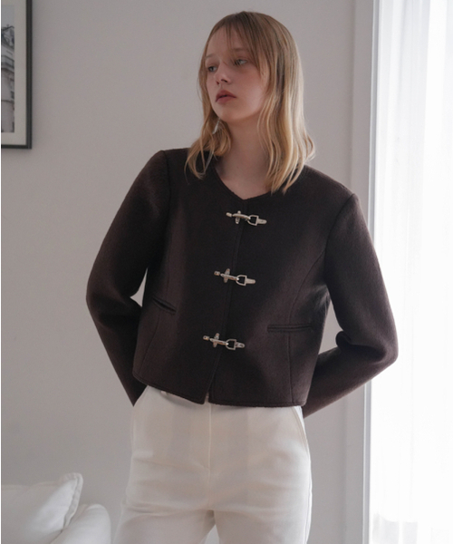 DEHEVE（デヘヴェ）の「Drape Neck Long Sleeve [Ivory]（Tシャツ/カットソー・レディース・アイボリー・FREE）」の17枚目の写真