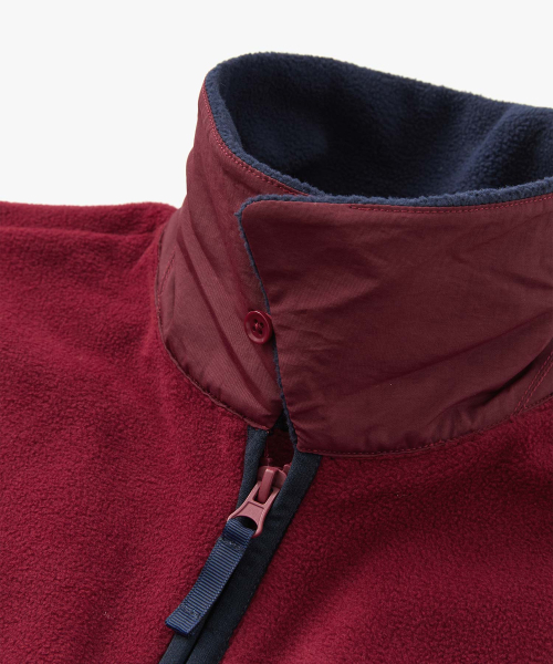 WMC(ダブリューエムシー)の「ソフトフリースジャケット_ワイン(その他アウター・メンズ・バーガンディー・SMALL/MEDIUM/LARGE/X-LARGE)」の4枚目の写真