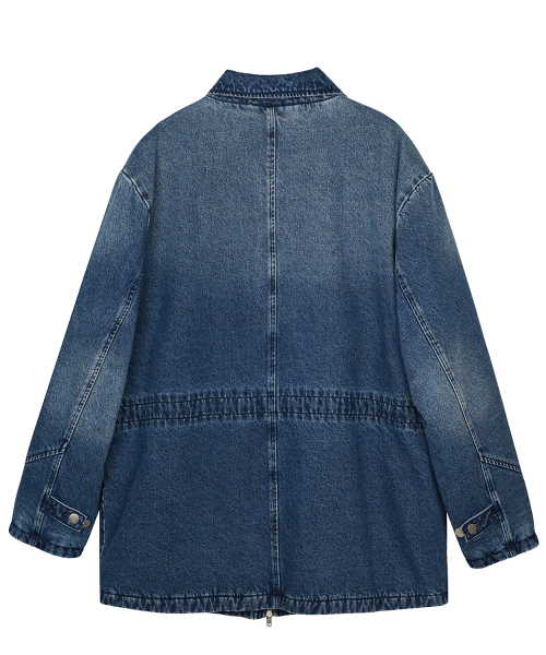 FDR(エフディーアール)の「Denim Work Chore Quilting Jacket Blue(デニムジャケット・メンズ・その他・SMALL/MEDIUM/LARGE)」の2枚目の写真