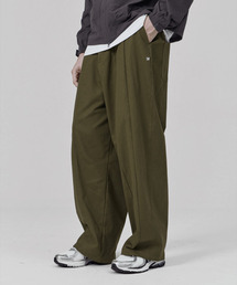 DYSFUNCT（ディスファンクト）の「Ron Wide Slit Balloon Pants (KHAKI)（その他パンツ）」