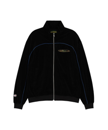 AFTERMATH | VELOUR TRACK JACKET (BLACK)(その他アウター)