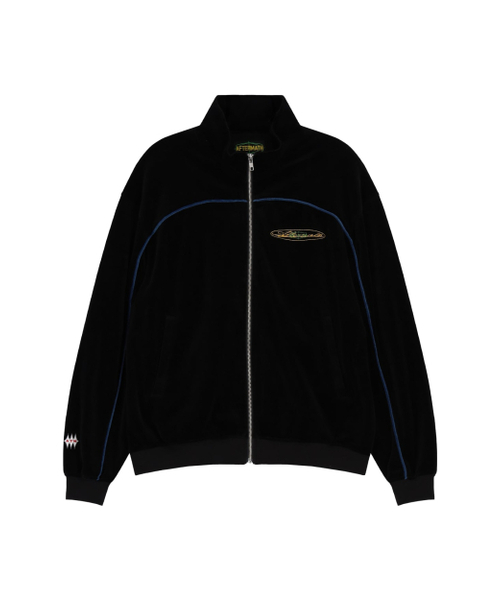AFTERMATH(アフターマス)の「VELOUR TRACK JACKET (BLACK)(その他アウター・レディース・ブラック・LARGE/X-LARGE/MEDIUM)」の1枚目の写真