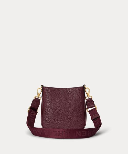 LAUREN RALPH LAUREN(ローレン ラルフ ローレン)の「ペブルド レザー スモール Cameryn クロスボディ(ショルダーバッグ・レディース・レッド・ONE)」の10枚目の写真
