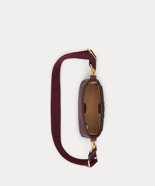 LAUREN RALPH LAUREN(ローレン ラルフ ローレン)の「ペブルド レザー スモール Cameryn クロスボディ(ショルダーバッグ・レディース・レッド・ONE)」の9枚目の写真
