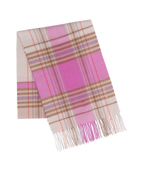 JILL STUART(ジルスチュアート)の「【数量限定】ノベルティ付き カシミヤチェックマフラー(マフラー・レディース・パープル/ピンク/イエロー/グリーン・FREE)」の11枚目の写真