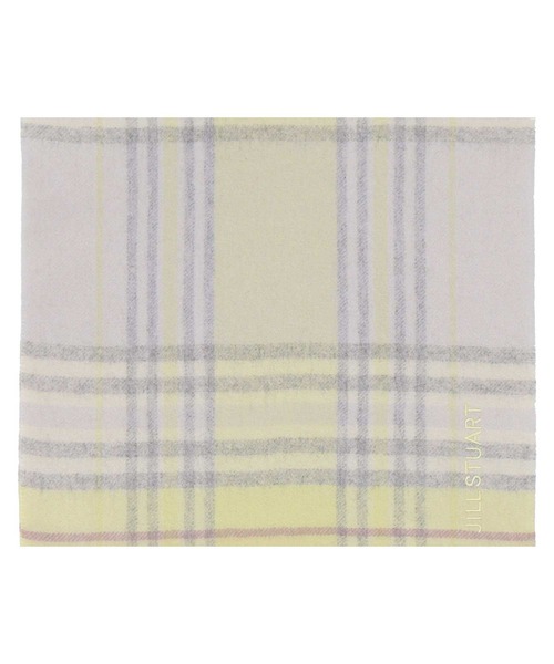 JILL STUART(ジルスチュアート)の「【数量限定】ノベルティ付き カシミヤチェックマフラー(マフラー・レディース・パープル/ピンク/イエロー/グリーン・FREE)」の13枚目の写真
