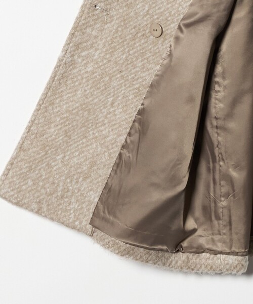 メランジ シャギー テーラードコート ＜A DAY IN THE LIFE＞