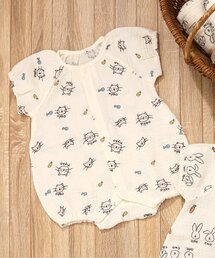 BREEZE | ねこ・うさぎガーゼロンパス(ロンパース)