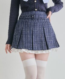 OLIVE des OLIVE | 裾フリルプリーツスカート(スカート)