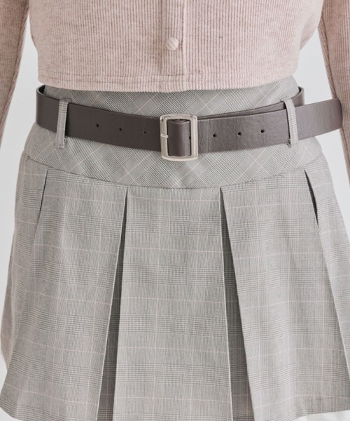 OLIVE des OLIVE（オリーブデオリーブ）の「裾フリルプリーツスカート（スカート・レディース・オフホワイト/ライトグレー/ネイビー・FREE）」の11枚目の写真