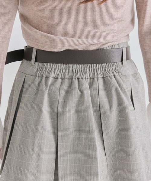 OLIVE des OLIVE（オリーブデオリーブ）の「裾フリルプリーツスカート（スカート・レディース・オフホワイト/ライトグレー/ネイビー・FREE）」の12枚目の写真