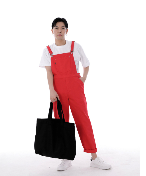 SAINTCREW(セントクルー)の「シティボーイボタンオーバーオール CBB-607 レッドミディアム(サロペット/オーバーオール・メンズ・その他・MEDIUM/LARGE/X-LARGE)」の4枚目の写真