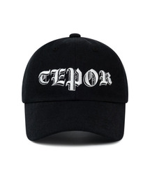 TEPOR（テポール）の「Arch Gothic Logo Ball Cap - Black（キャップ）」