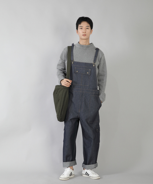 SAINTCREW(セントクルー)の「ラウンドボリュームペンタゴンポケットクロスバッグ RVP-150 カーキ(メッセンジャーバッグ・メンズ・その他・フリー)」の5枚目の写真