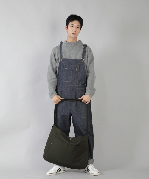 SAINTCREW(セントクルー)の「ラウンドボリュームペンタゴンポケットクロスバッグ RVP-150 カーキ(メッセンジャーバッグ・メンズ・その他・フリー)」の9枚目の写真