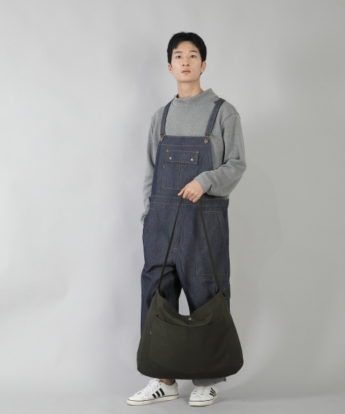 SAINTCREW(セントクルー)の「ラウンドボリュームペンタゴンポケットクロスバッグ RVP-150 カーキ(メッセンジャーバッグ・メンズ・その他・フリー)」の11枚目の写真