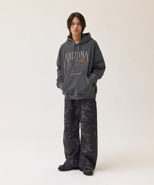 AKECII(アケシ)の「レニンカーブドスウェットパンツ_カモ(スウェットパンツ・メンズ・その他・MEDIUM/LARGE)」の5枚目の写真