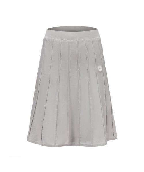 E.PARCA（イパルカ）の「ニットプリーツスカート（グレー）（スカート・レディース・その他・SMALL/MEDIUM）」の4枚目の写真