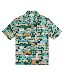 THESHIRTHOUSE（ザシャツハウス）の「ハワイアンシャツ モナコ-ミント（シャツ/ブラウス）」