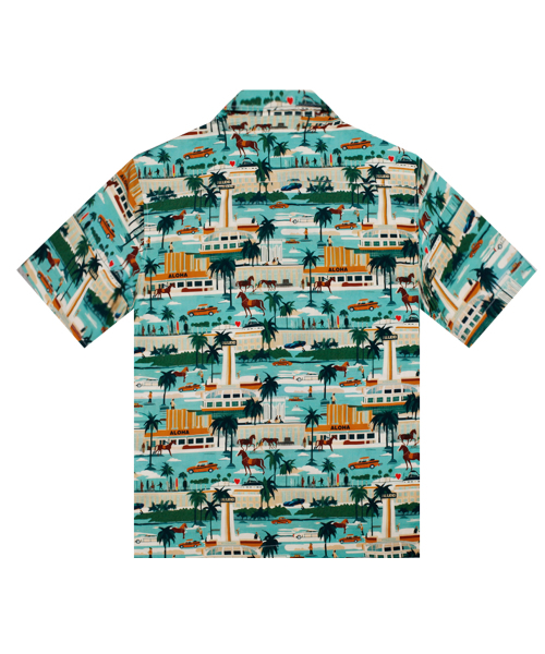 THESHIRTHOUSE（ザシャツハウス）の「ハワイアンシャツ モナコ-ミント（シャツ/ブラウス・メンズ・その他・1/2/3）」の2枚目の写真