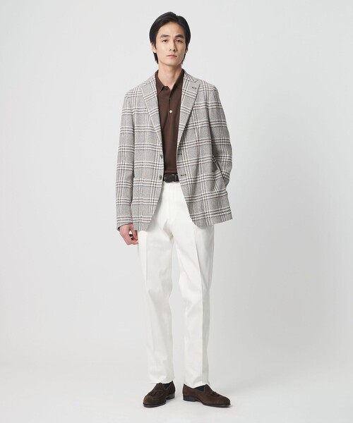 コットン ハイゲージ ニットポロシャツ（ニット/セーター）｜UNITED