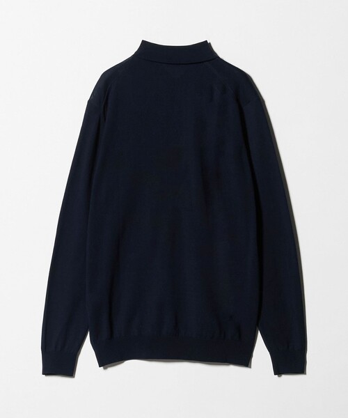 UNITED ARROWS（ユナイテッドアローズ）の「コットン ハイゲージ  ニットポロシャツ（ニット/セーター・メンズ・ダークブラウン/ネイビー・S/L/M/XL）」の11枚目の写真