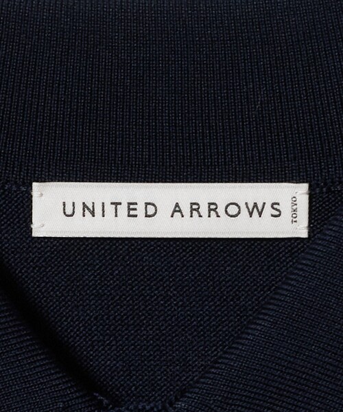 コットン ハイゲージ ニットポロシャツ（ニット/セーター）｜UNITED