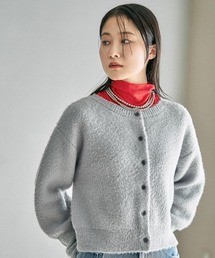 LEPSIM | 7ゲージ袖リブシャギーカーディガン 627004(カーディガン/ボレロ)