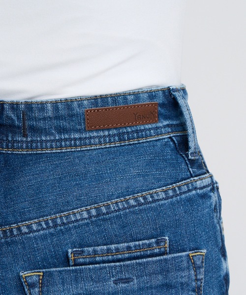 YANUK(ヤヌーク)の「ストレート"LILITH"(デニムパンツ・レディース・ブルー・21inch/22inch/23inch/25inch/26inch/27inch)」の7枚目の写真