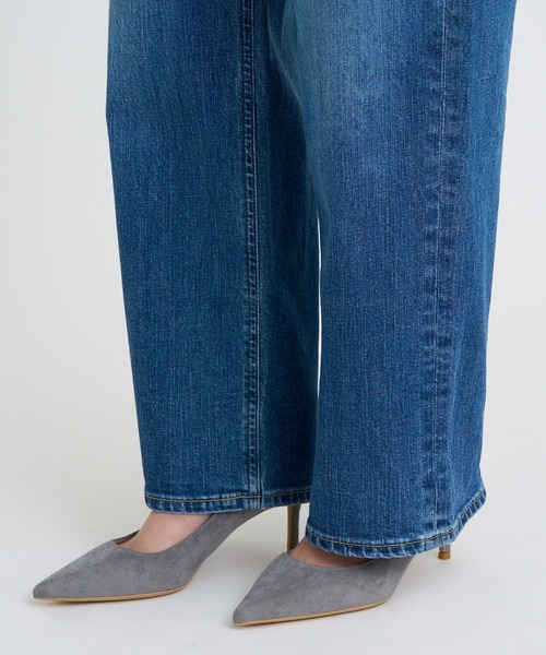 YANUK(ヤヌーク)の「ストレート"LILITH"(デニムパンツ・レディース・ブルー・21inch/22inch/23inch/25inch/26inch/27inch)」の8枚目の写真