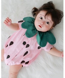 nicohrat（ニコフラート）の「ニコフラート いちごロンパース（ロンパース）」