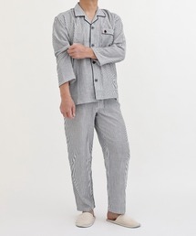 POLO BCS（ポロ ビーシーエス）の「《POLO BCS》メンズ 長袖 シャツ パジャマ ルームウェア ストライプ（ルームウェア/パジャマ）」