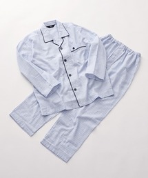 POLO BCS（ポロ ビーシーエス）の「《POLO BCS》やわらかダブルガーゼ メンズ 長袖 シャツ パジャマ ルームウェア ストライプ（ルームウェア/パジャマ）」